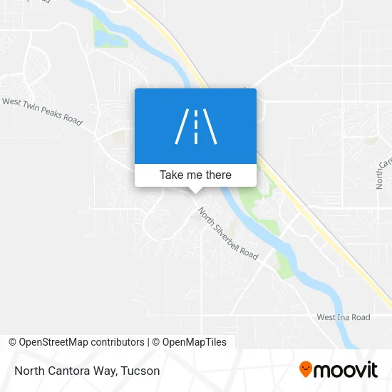 North Cantora Way map