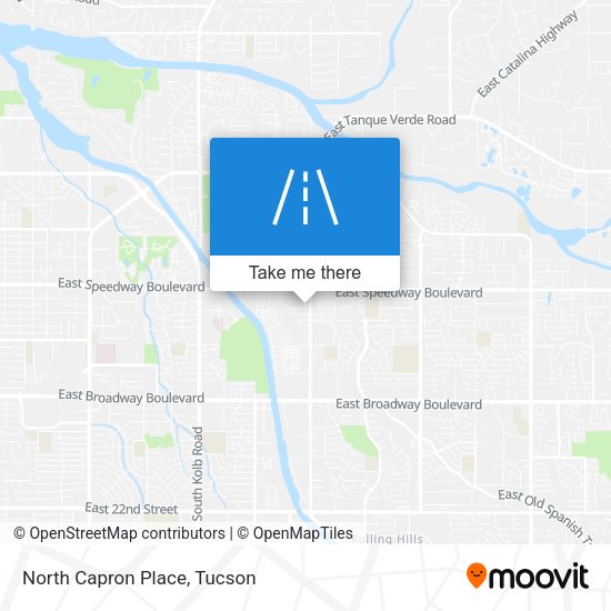 Mapa de North Capron Place