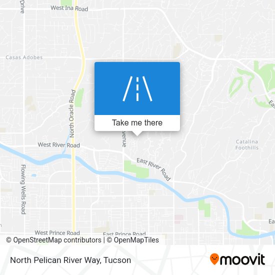 Mapa de North Pelican River Way