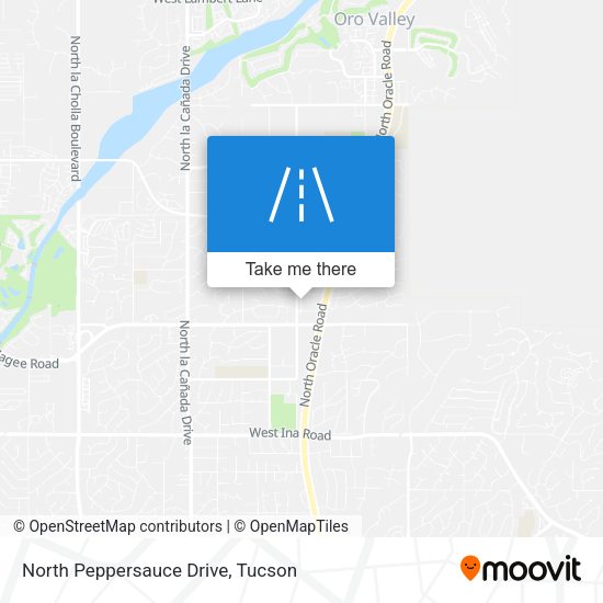 Mapa de North Peppersauce Drive