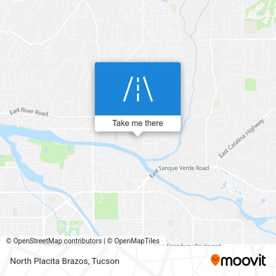 North Placita Brazos map
