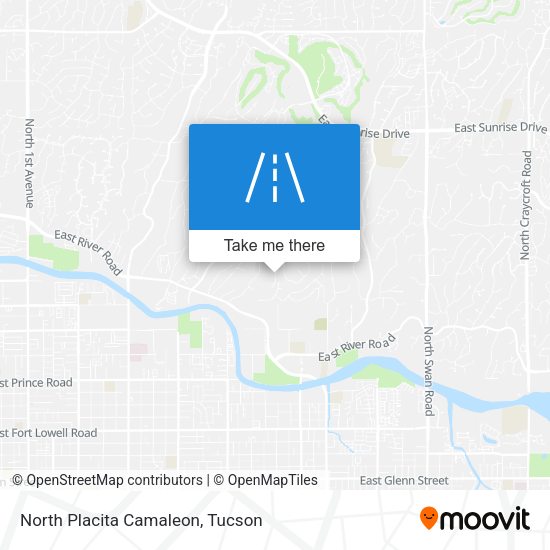 North Placita Camaleon map