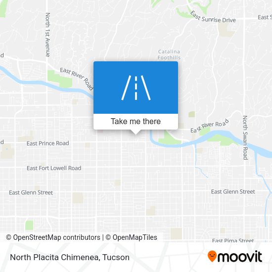 North Placita Chimenea map