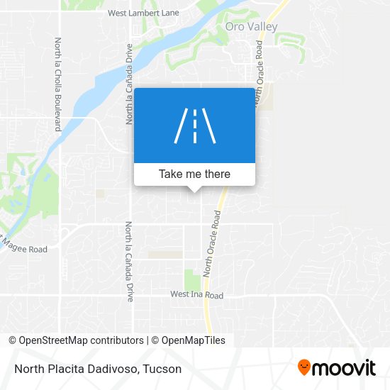 Mapa de North Placita Dadivoso