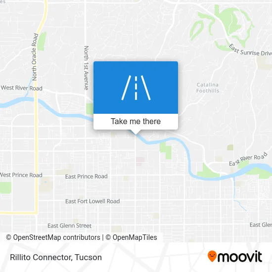 Rillito Connector map