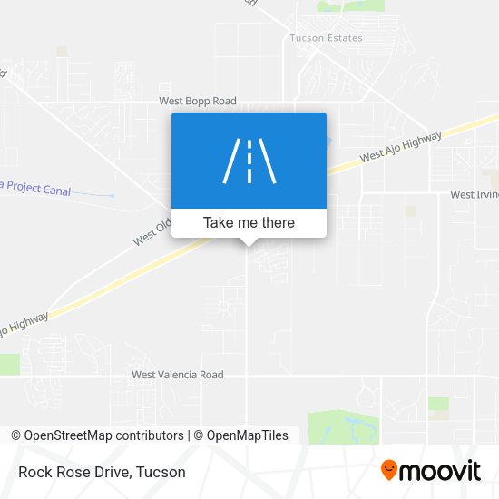 Mapa de Rock Rose Drive
