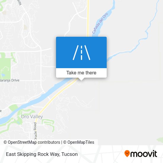 East Skipping Rock Way map