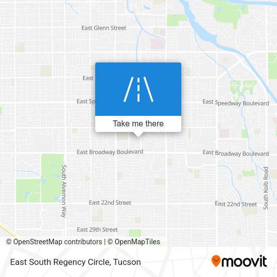 East South Regency Circle map