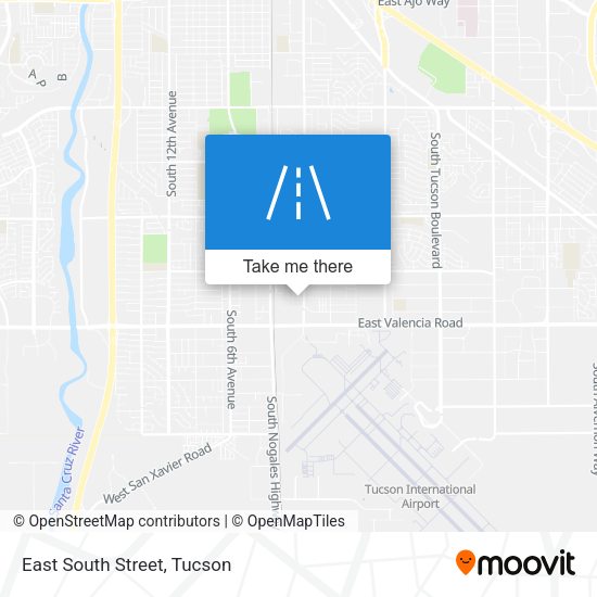 Mapa de East South Street
