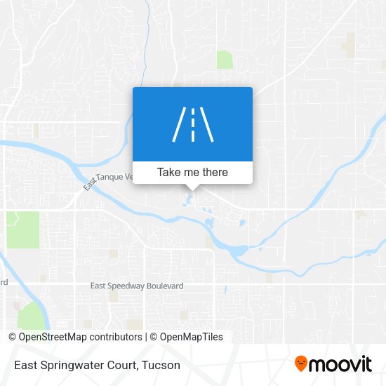 East Springwater Court map