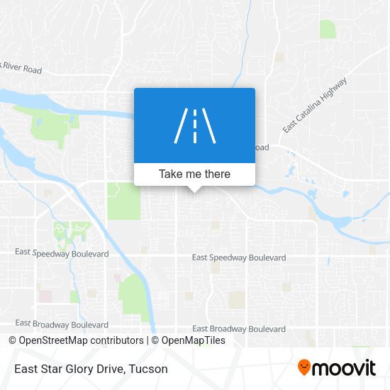 East Star Glory Drive map