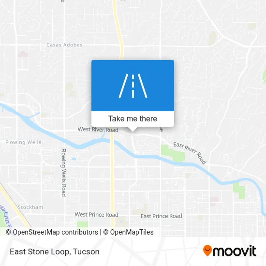 East Stone Loop map