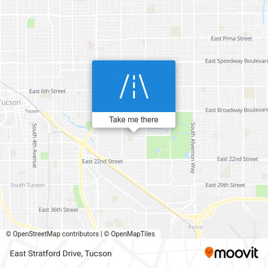 Mapa de East Stratford Drive