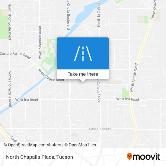 Mapa de North Chapalla Place