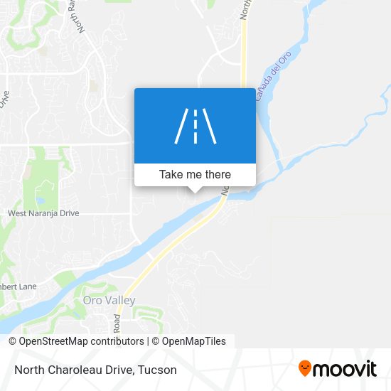 North Charoleau Drive map