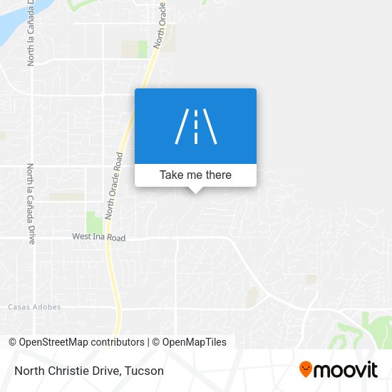 North Christie Drive map