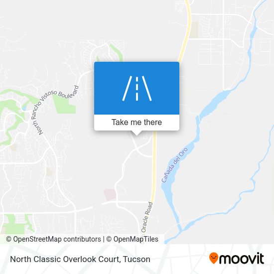 North Classic Overlook Court map