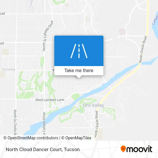 North Cloud Dancer Court map