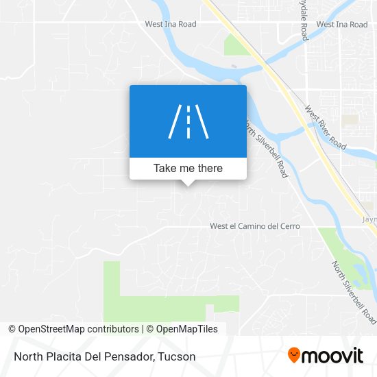 Mapa de North Placita Del Pensador