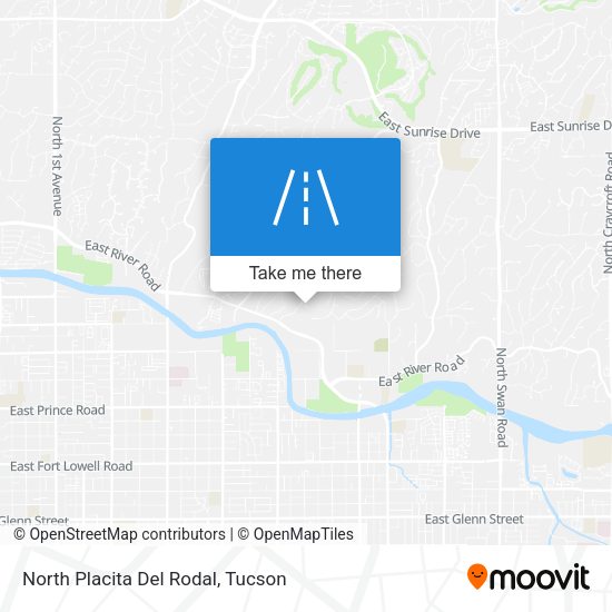 North Placita Del Rodal map