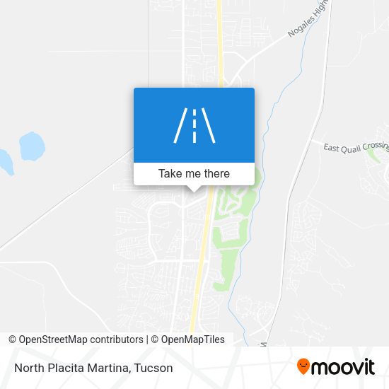 North Placita Martina map