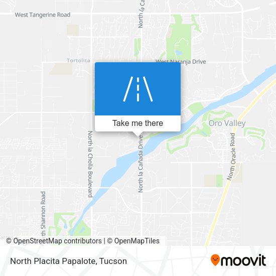 Mapa de North Placita Papalote