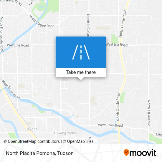 North Placita Pomona map