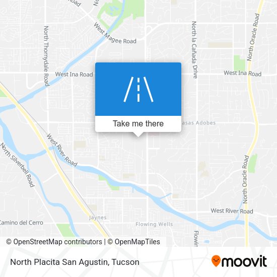 North Placita San Agustin map
