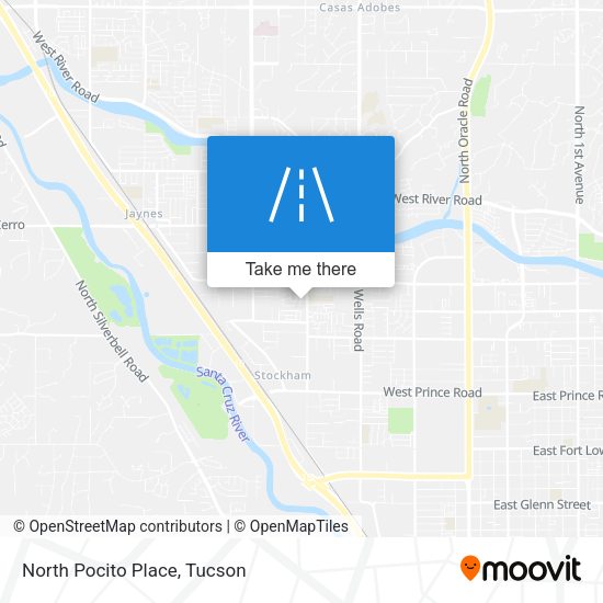 Mapa de North Pocito Place