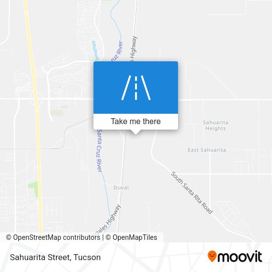 Mapa de Sahuarita Street