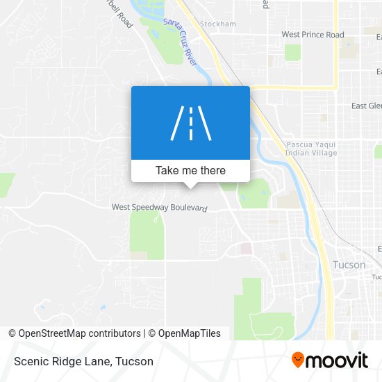 Mapa de Scenic Ridge Lane