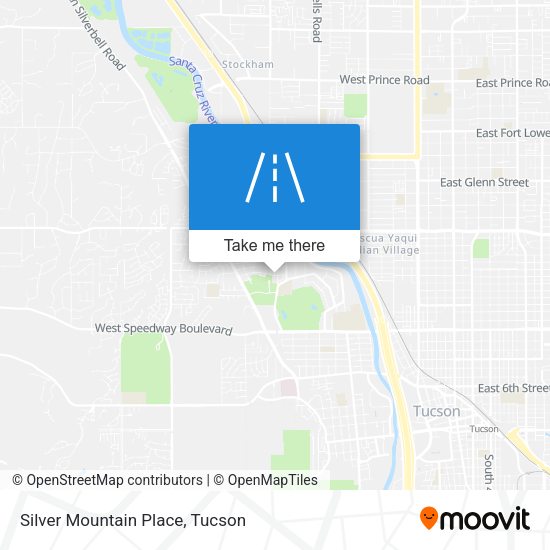 Mapa de Silver Mountain Place