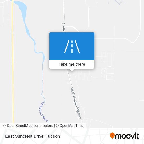 East Suncrest Drive map