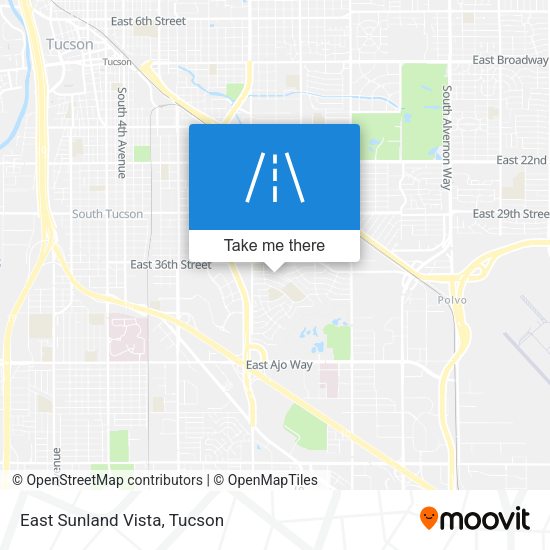 Mapa de East Sunland Vista