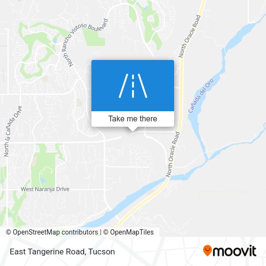 East Tangerine Road map
