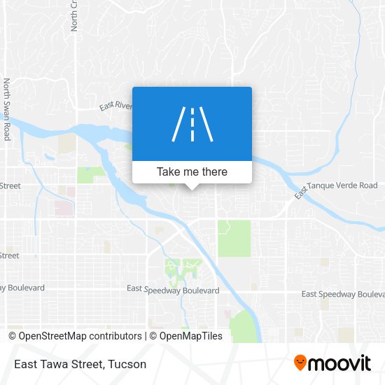 Mapa de East Tawa Street