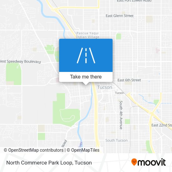 North Commerce Park Loop map
