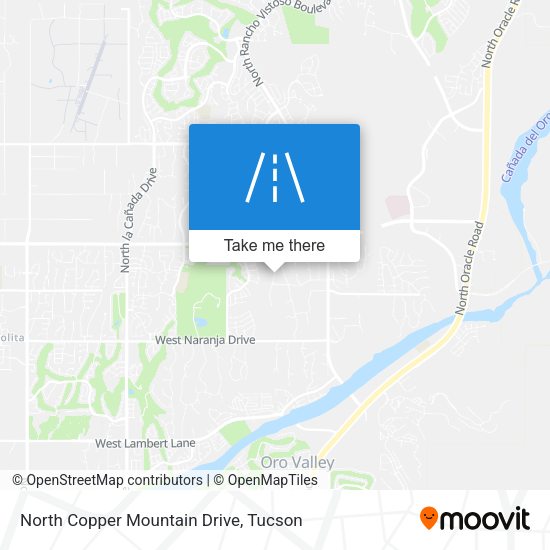 Mapa de North Copper Mountain Drive