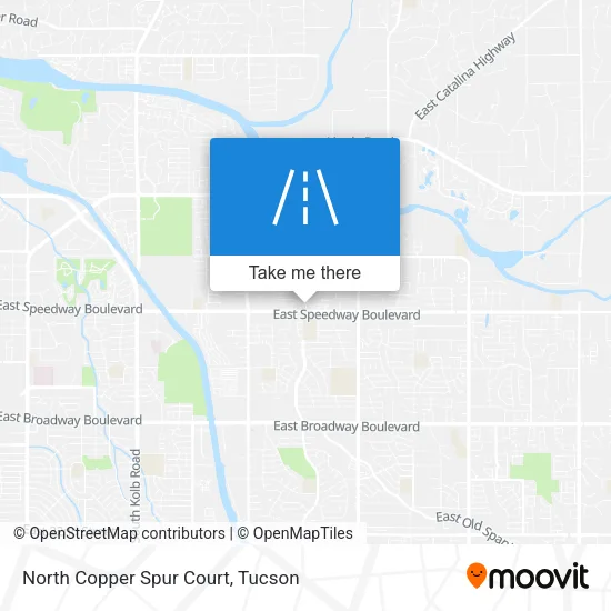 North Copper Spur Court map