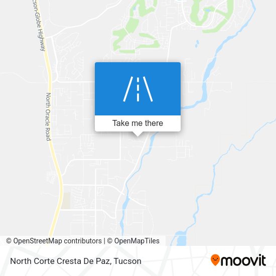North Corte Cresta De Paz map