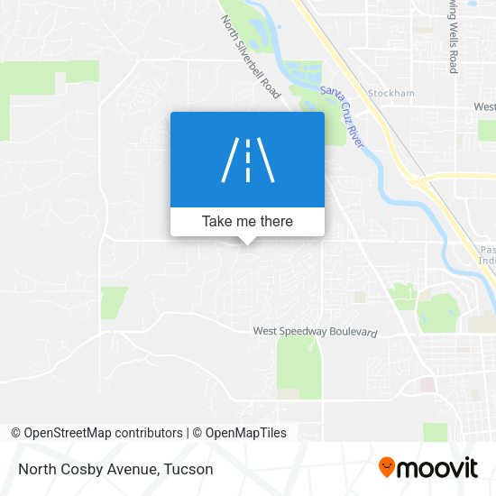 Mapa de North Cosby Avenue