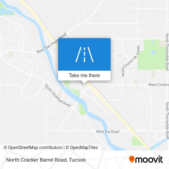 Mapa de North Cracker Barrel Road