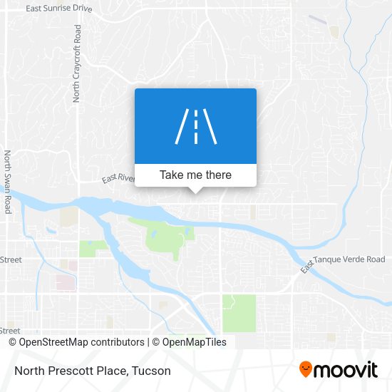 Mapa de North Prescott Place