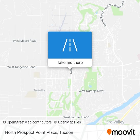 North Prospect Point Place map