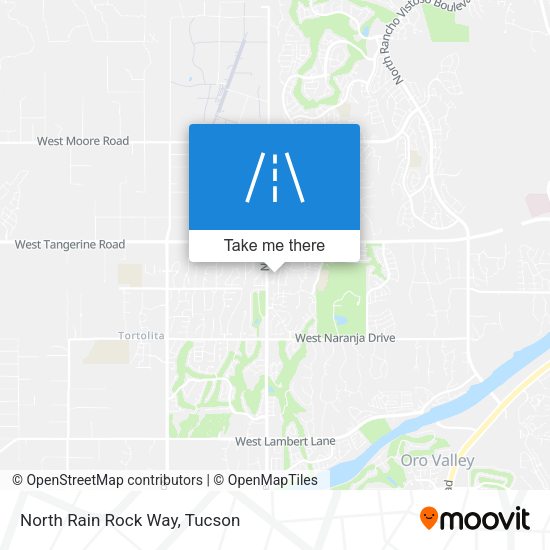 Mapa de North Rain Rock Way