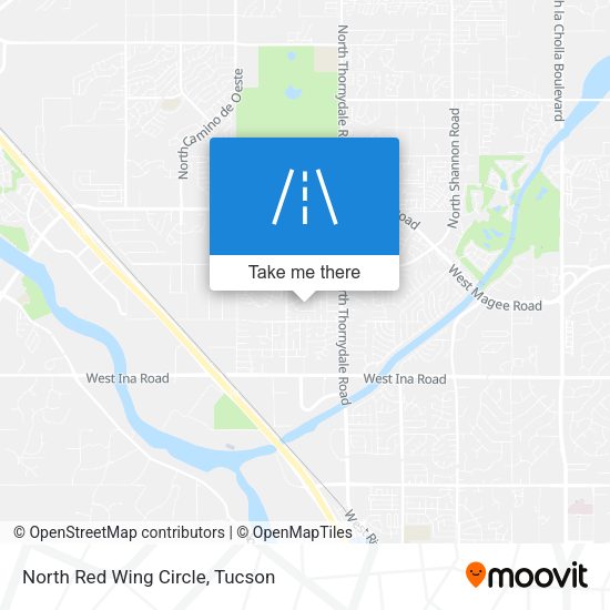 Mapa de North Red Wing Circle