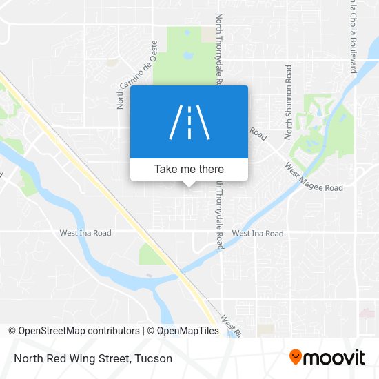 Mapa de North Red Wing Street
