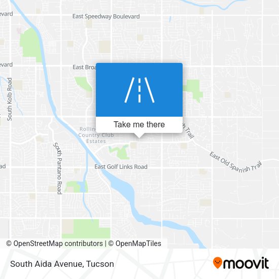 Mapa de South Aida Avenue
