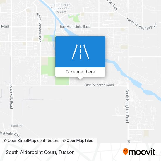South Alderpoint Court map