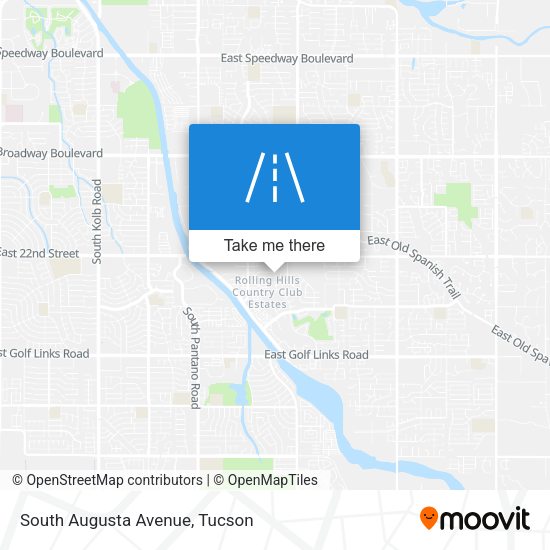 Mapa de South Augusta Avenue